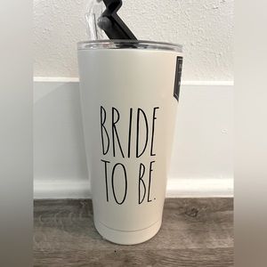 Rae Dunn Bride To Be Wedding 17oz Tumbler Brand New!